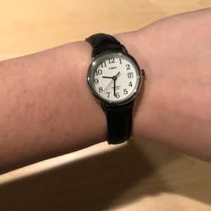 Genuine leather Timex watch